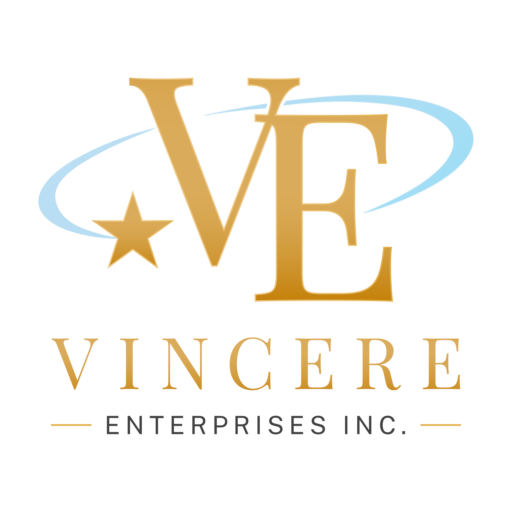 Vincere Enterprises Inc Logo Standard Vertical